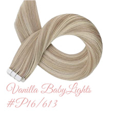 Load image into Gallery viewer, VanDer's Girl Glam Collection - Remy Human Hair Tape Extensions