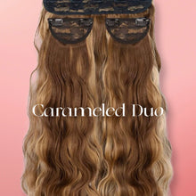 Load image into Gallery viewer, Invisible 3 pc Clip In Synthetic Hair Fiber